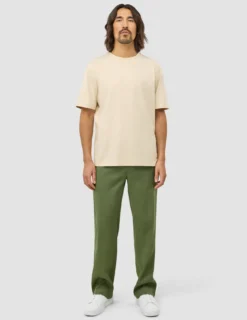 Supima T-shirt Box Fit Ivory Haze