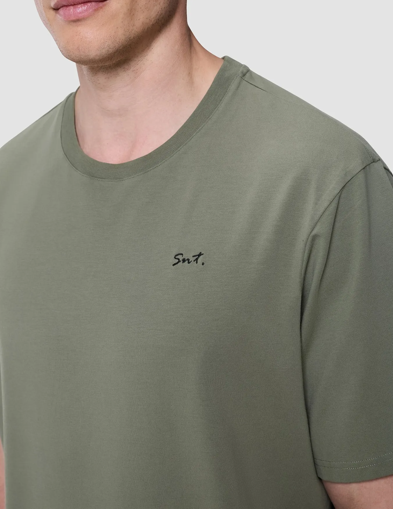 Supima T-shirt Box Fit Legacy Clover Green