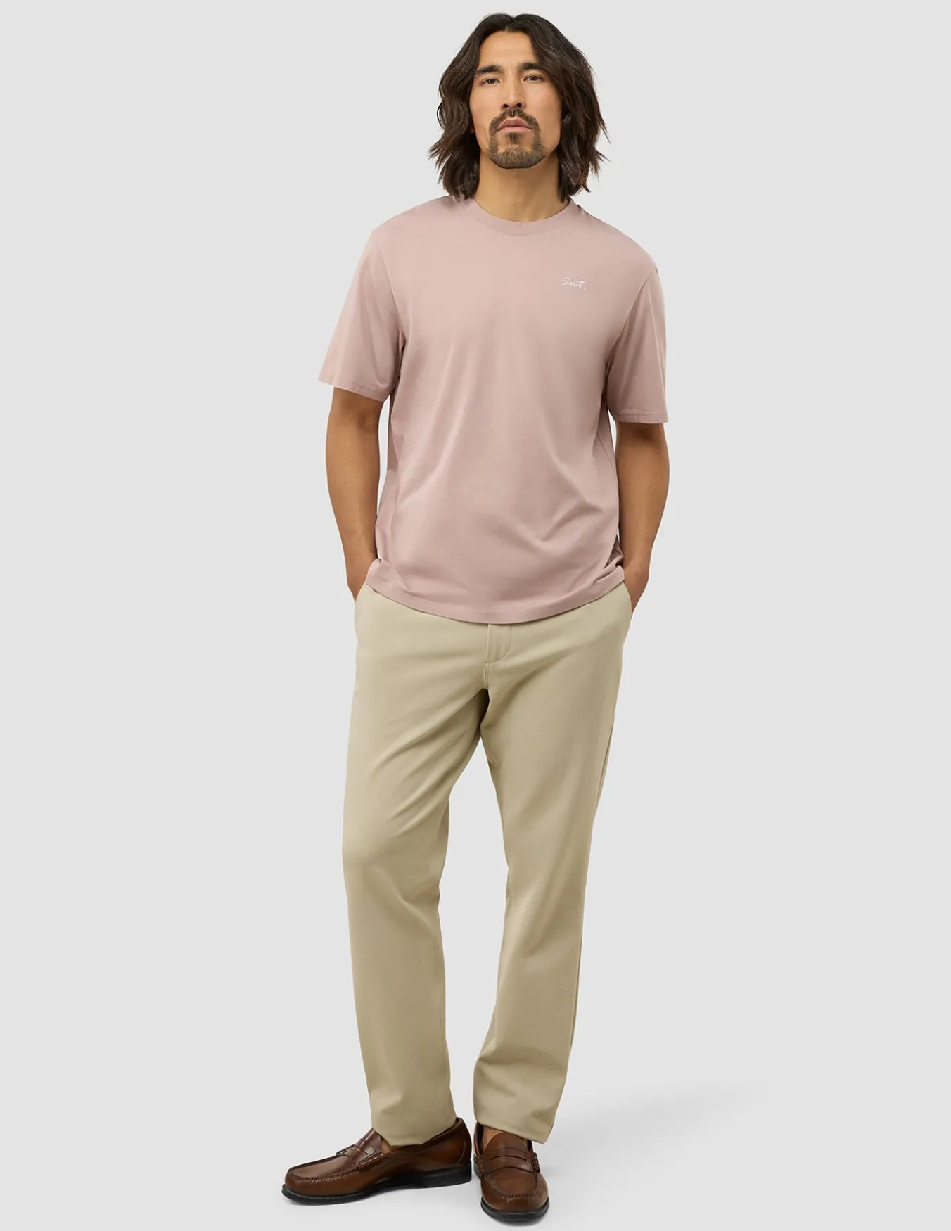 Supima T-Shirt Box Fit Legacy Dusty Lilac