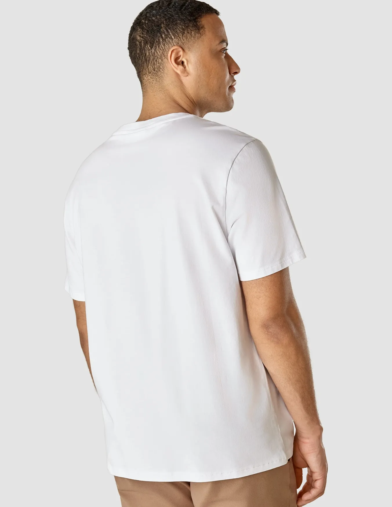 Supima T-Shirt Box Fit Legacy White