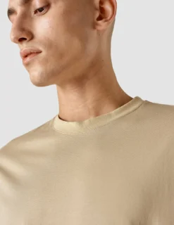 Supima T-shirt Box Fit Sahara