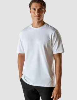 Supima T-shirt Box Fit White