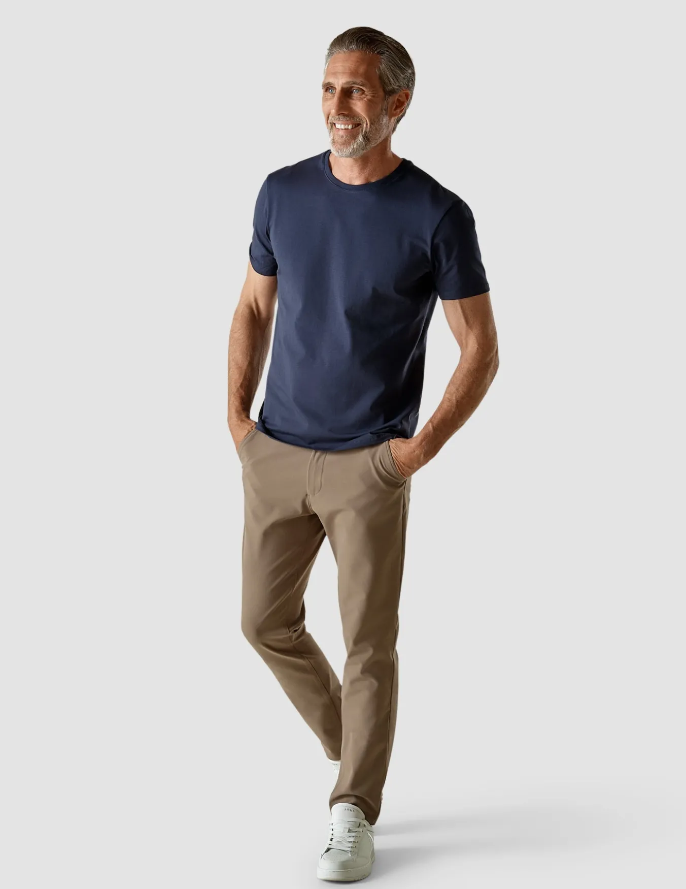 Supima T-shirt Navy