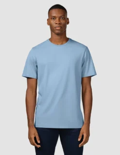 Supima T-shirt Rainy Blue