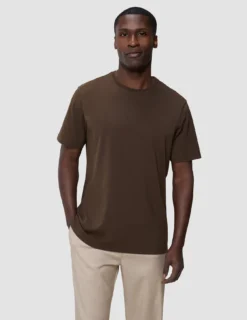 Supima T-shirt Saddle Brown