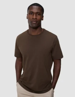 Supima T-shirt Saddle Brown