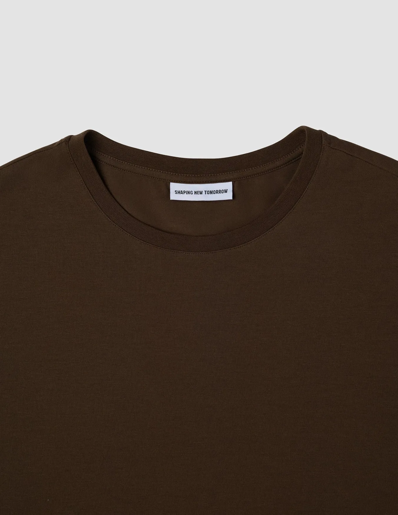 Supima T-shirt Saddle Brown