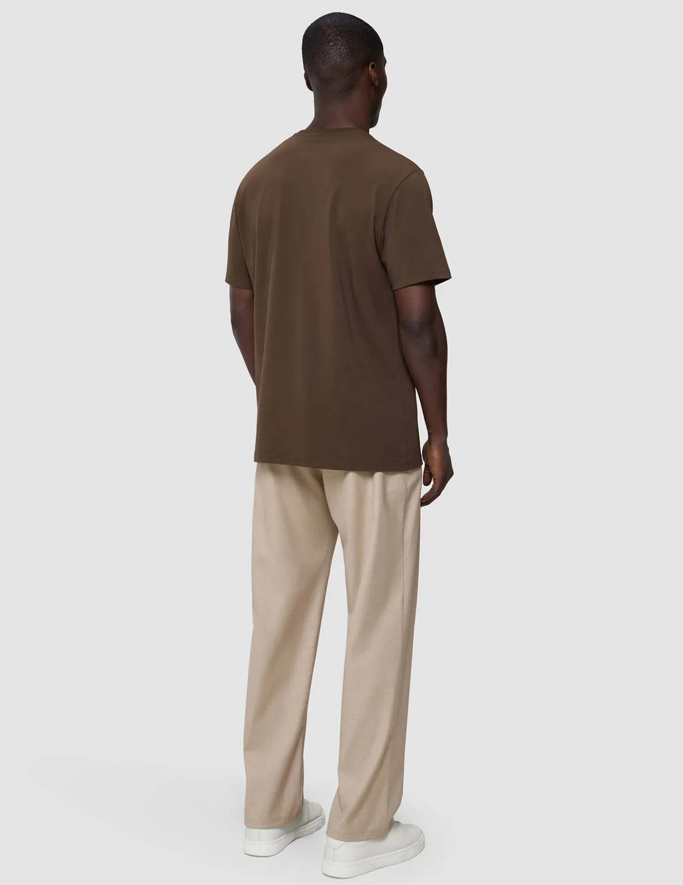 Supima T-shirt Saddle Brown