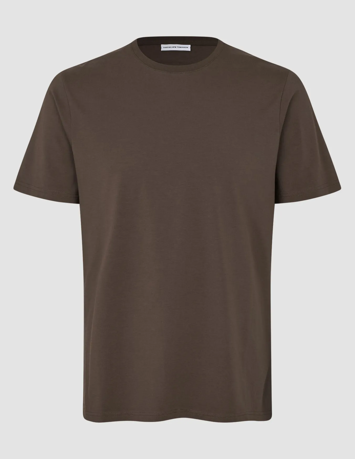 Supima T-shirt Saddle Brown