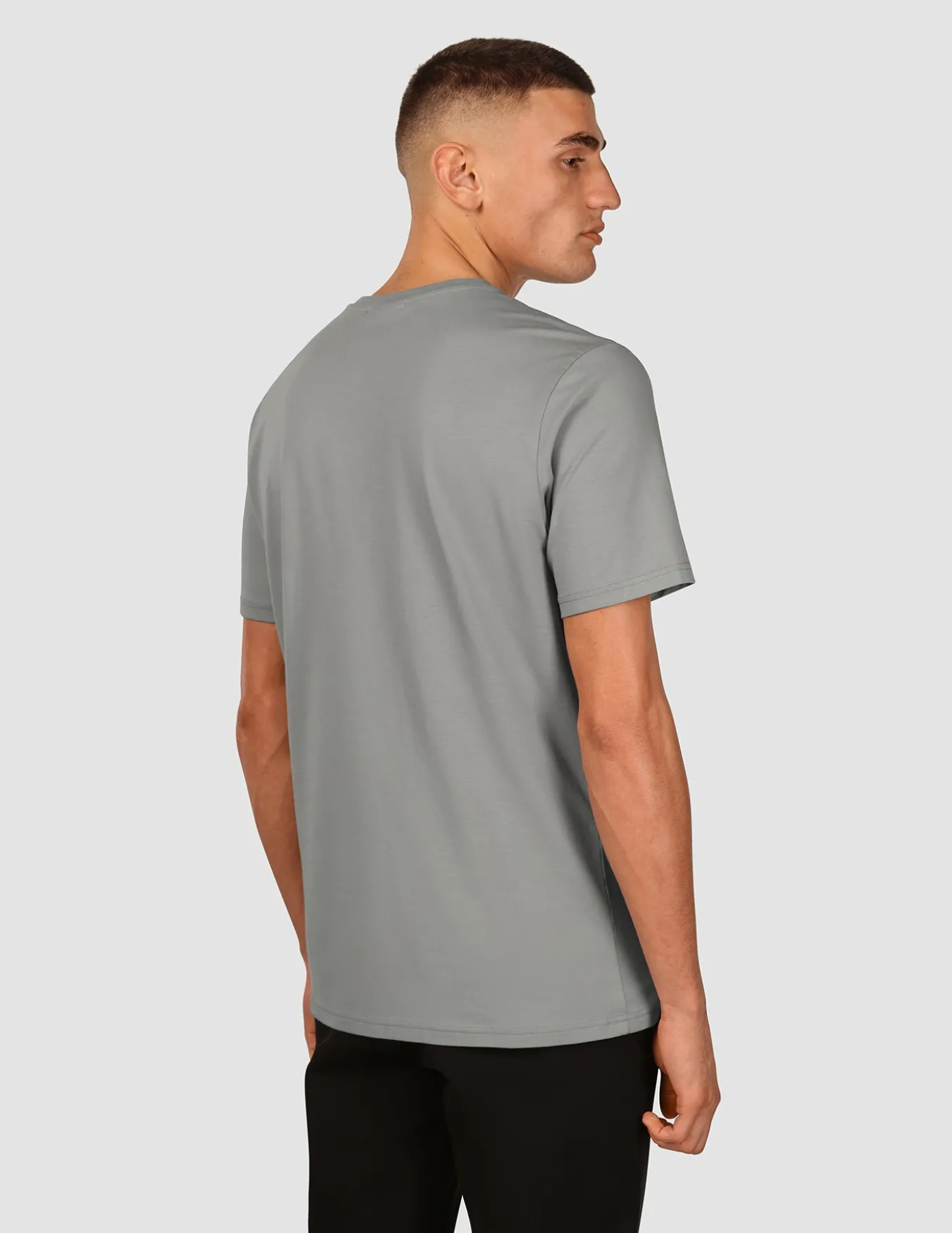 Supima T-shirt Stone Grey