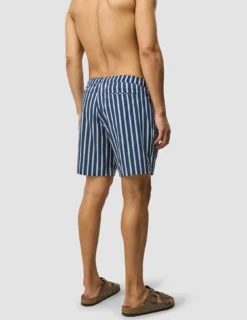 Swim Shorts Navy Stripe