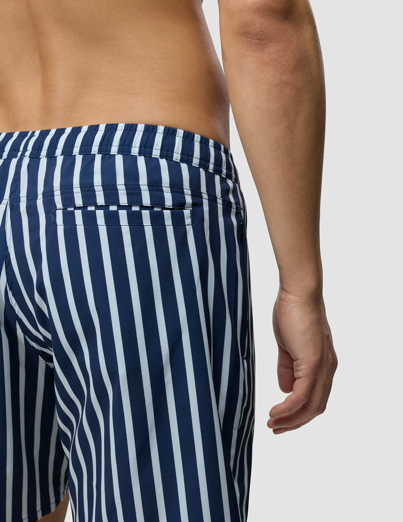 Swim Shorts Navy Stripe