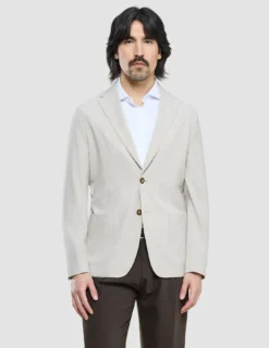 Tech Linen Blazer Sandshell
