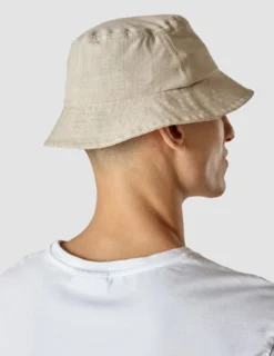 Tech Linen Bucket Hat Sandshell