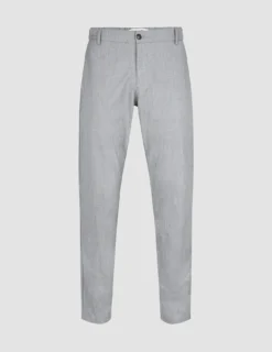Tech Linen Elastic Pants Charcoal