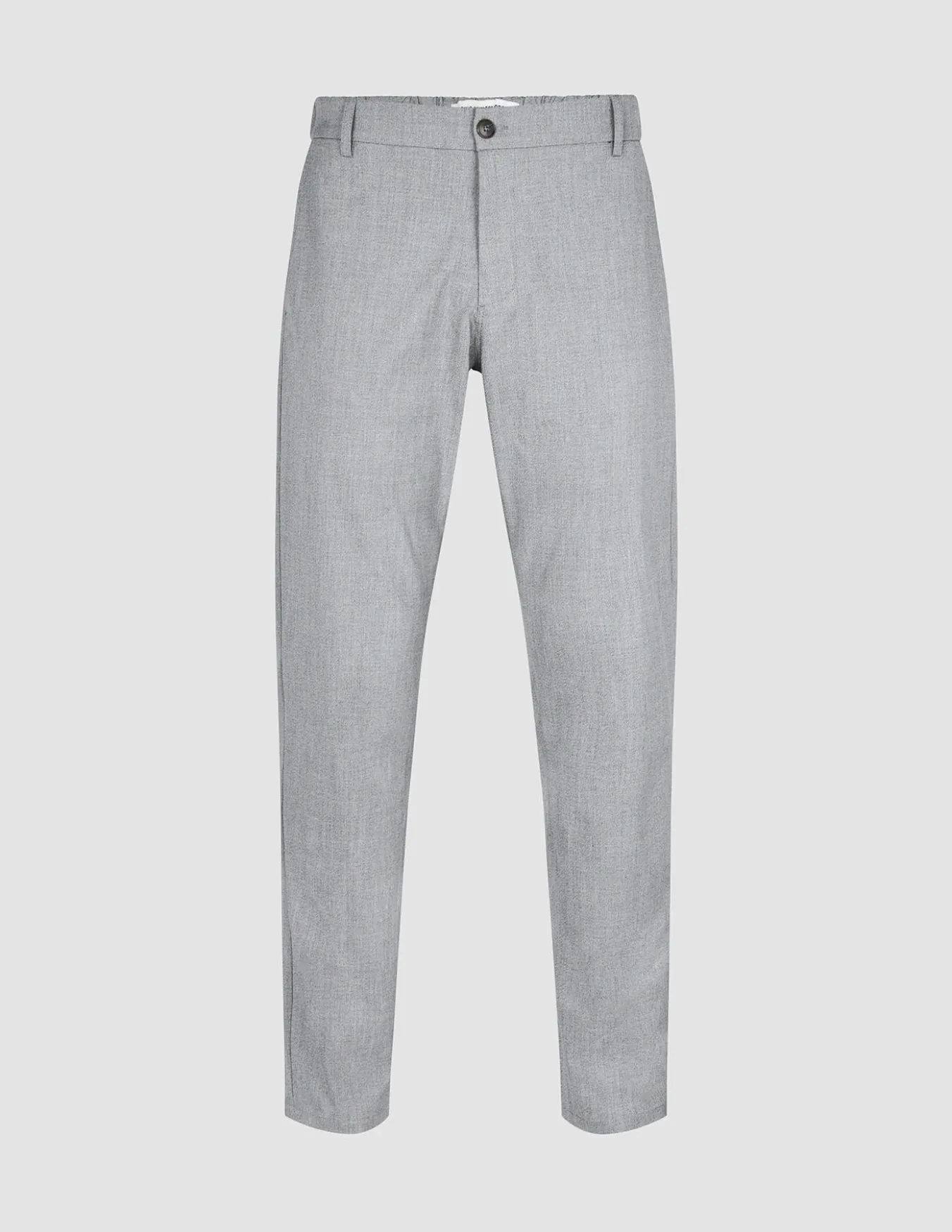 Tech Linen Elastic Pants Charcoal