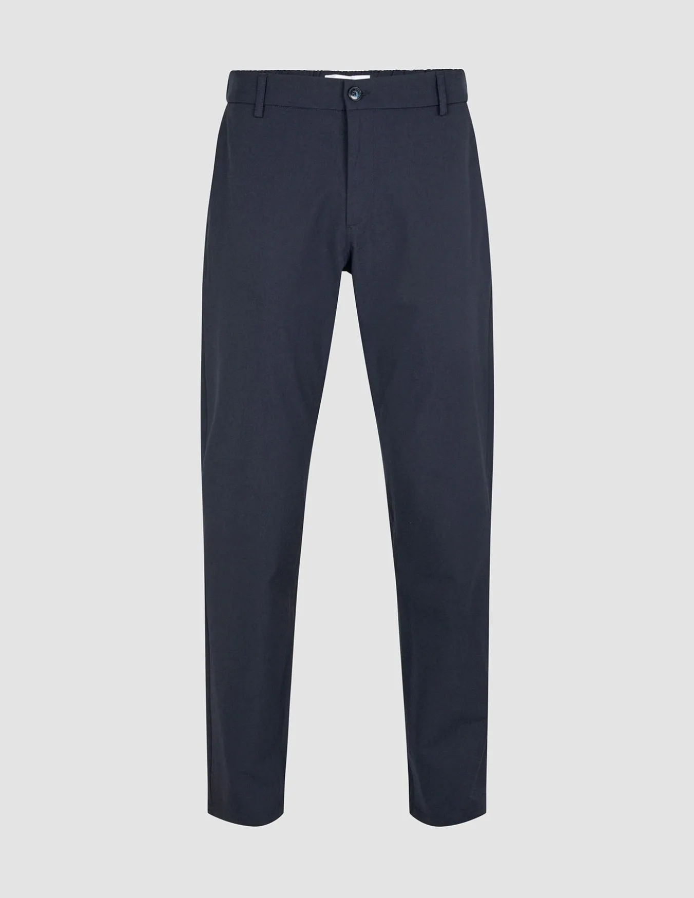 Tech Linen Elastic Pants Midnight Blue