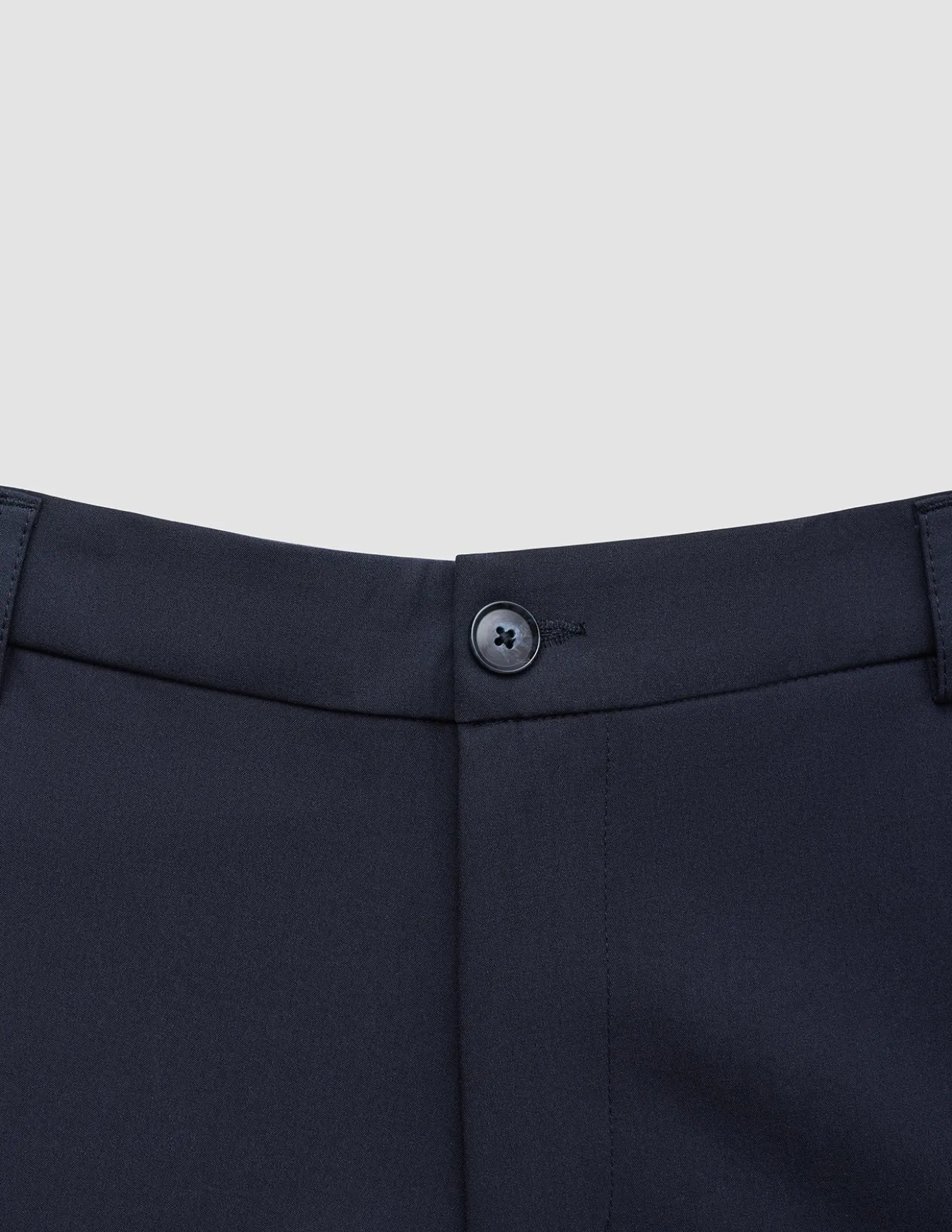 Tech Linen Elastic Pants Midnight Blue