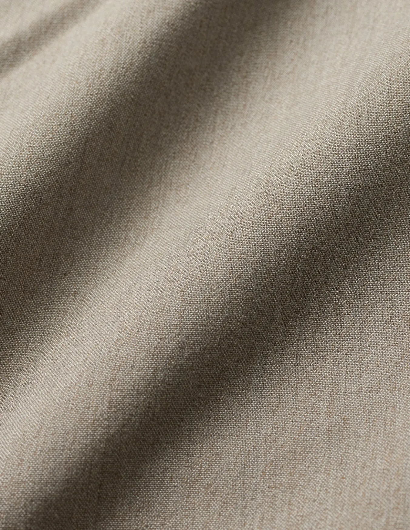Tech Linen Elastic Pants Raw Beige