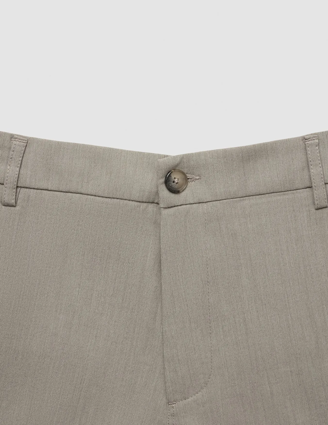 Tech Linen Elastic Pants Raw Beige