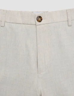 Tech Linen Elastic Pants Sandshell
