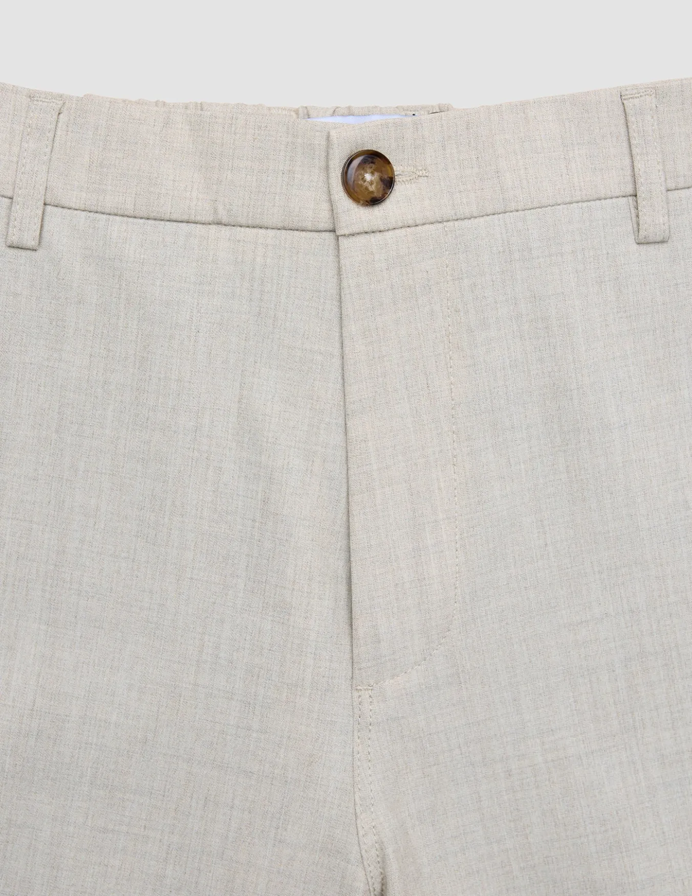 Tech Linen Elastic Pants Sandshell