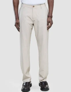 Tech Linen Elastic Pants Sandshell