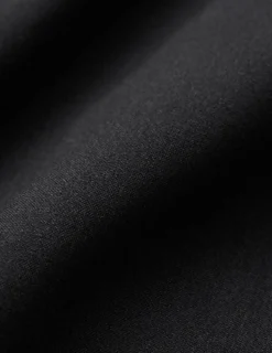 Tech Linen Elastic Shorts Black