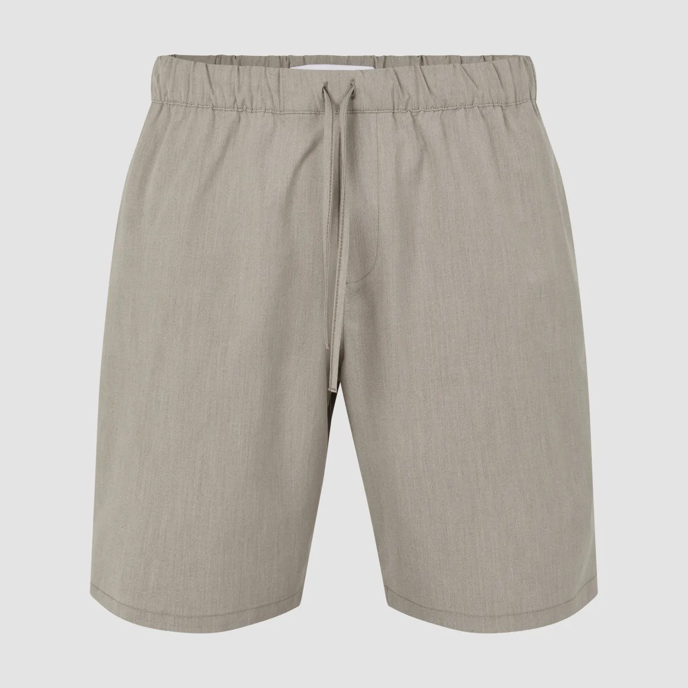 Tech Linen Elastic Shorts Raw Beige