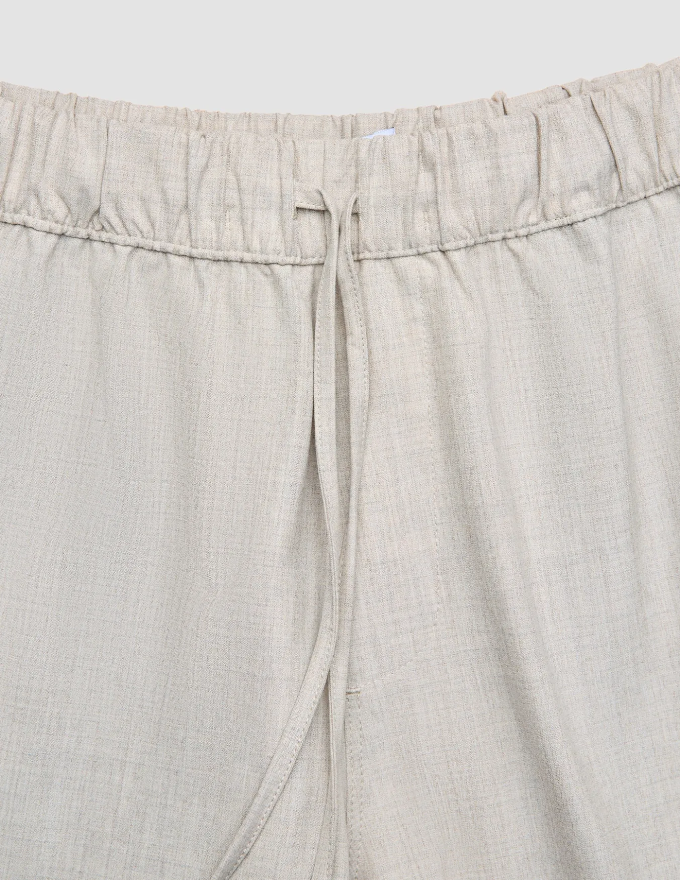 Tech Linen Elastic Shorts Sandshell