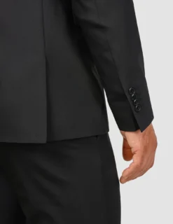 Tech Wool Blazer Black Regular