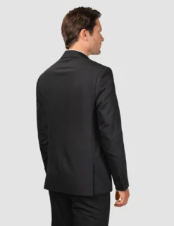 Tech Wool Blazer Black Regular