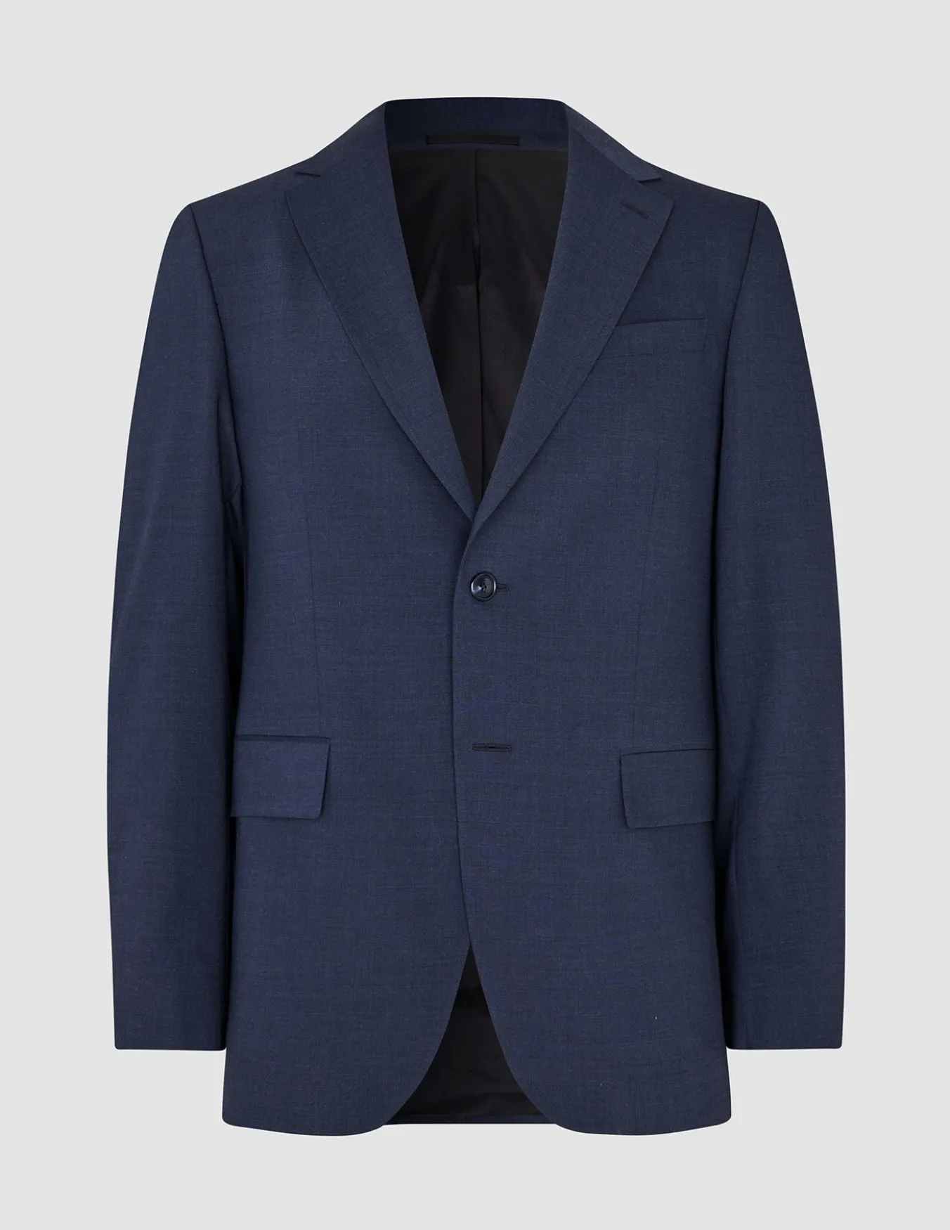 Tech Wool Blazer Navy Slim