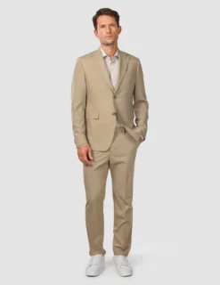 Tech Wool Blazer Sand Regular