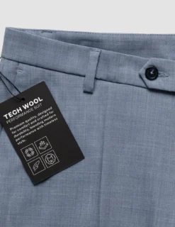 Tech Wool Suit Light Blue