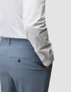 Tech Wool Suit Light Blue