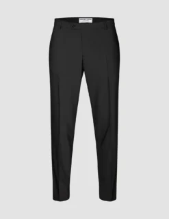 Tech Wool Suit Pants Regular Black