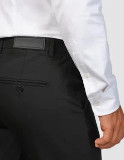 Tech Wool Suit Pants Regular Black