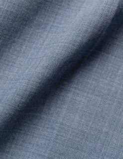 Tech Wool Suit Pants Regular Light Blue