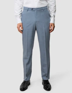 Tech Wool Suit Pants Regular Light Blue