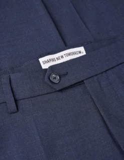 Tech Wool Suit Pants Regular Navy