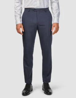 Tech Wool Suit Pants Regular Navy