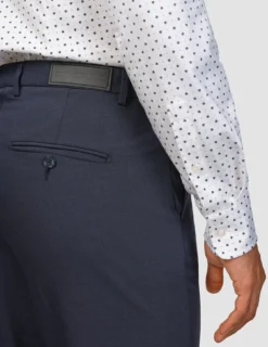 Tech Wool Suit Pants Regular Navy