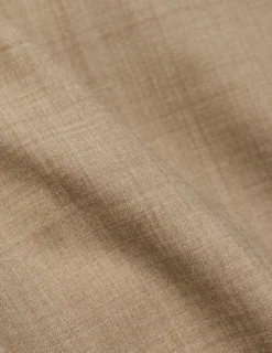 Tech Wool Suit Pants Regular Sand