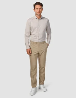 Tech Wool Suit Pants Regular Sand