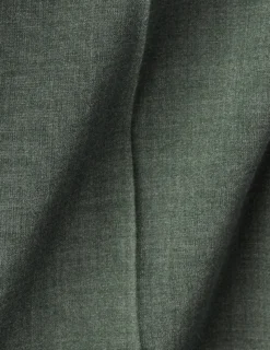 Tech Wool Suit Pants Slim Green Night