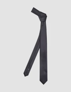 Tie Herringbone Black