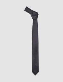 Tie Herringbone Black