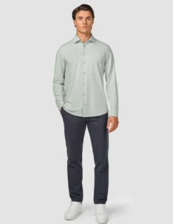 Travel Shirt Mint Grey Regular