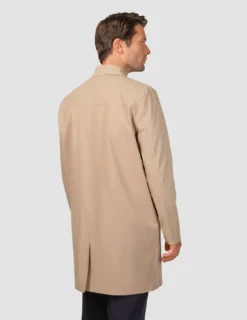 Waterproof Trench Coat Sand Grain